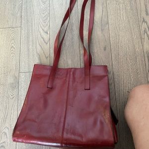 Aldo tote bag, red, great condition